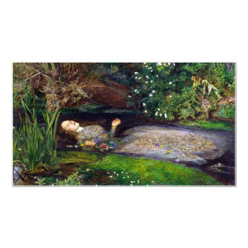 John Everett Millais Ophelia Poster