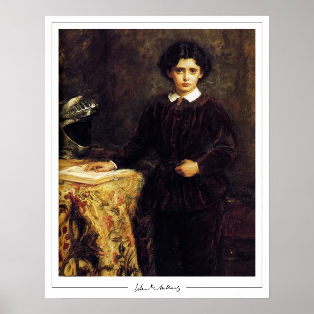 John Everett Millais Zedign Art Poster #74 (Front)