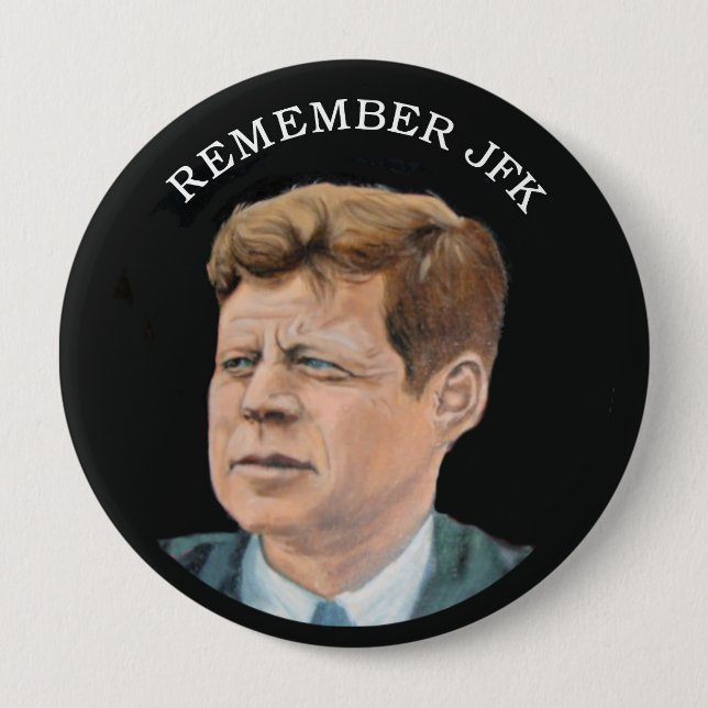 John F. Kennedy 1917-1963 Button (Front)