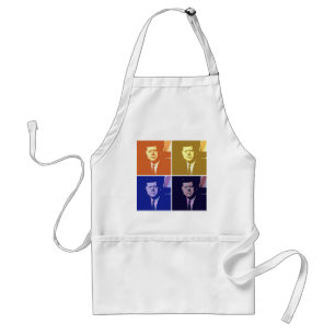 John F Kennedy Adult Apron