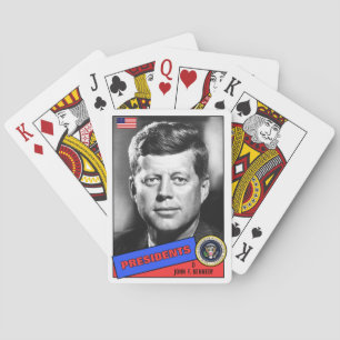 John F. Kennedy Baseball Card
