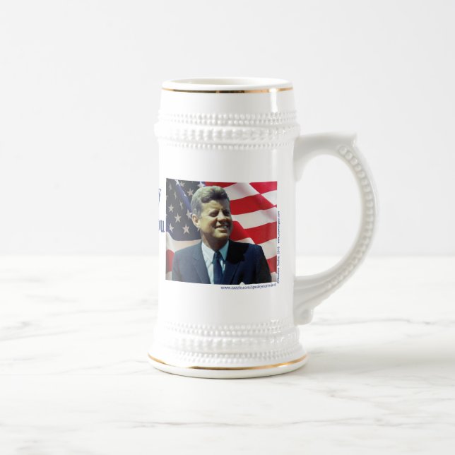 John F Kennedy Beer Stein (Right)