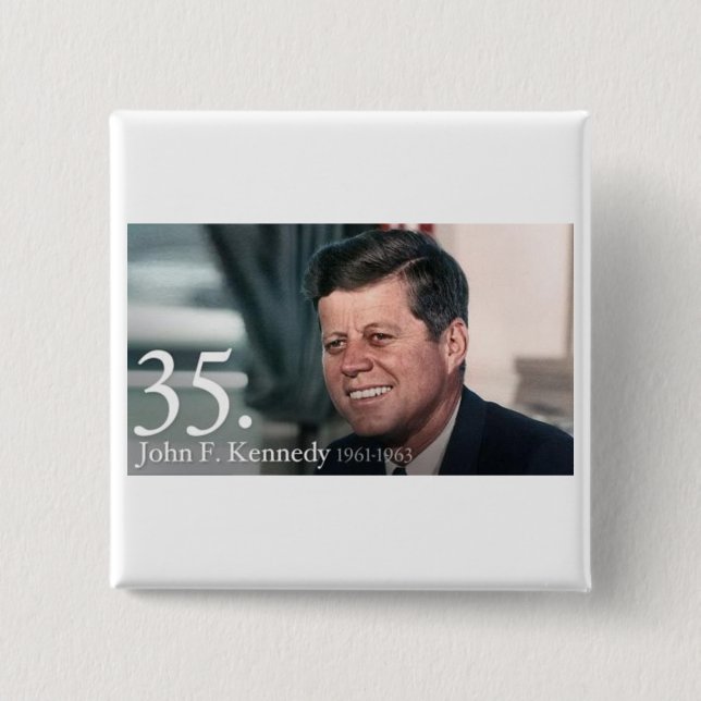 John F Kennedy Button (Front)