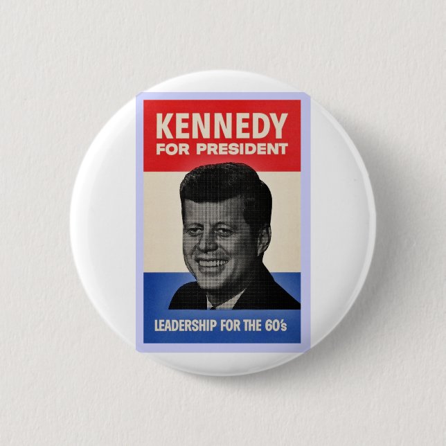 John F Kennedy Button (Front)