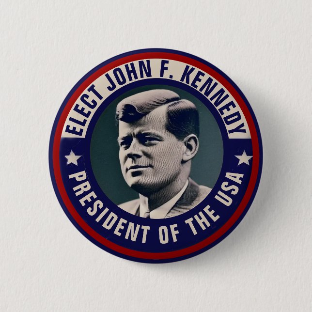 John F. Kennedy Campaign Button (Front)