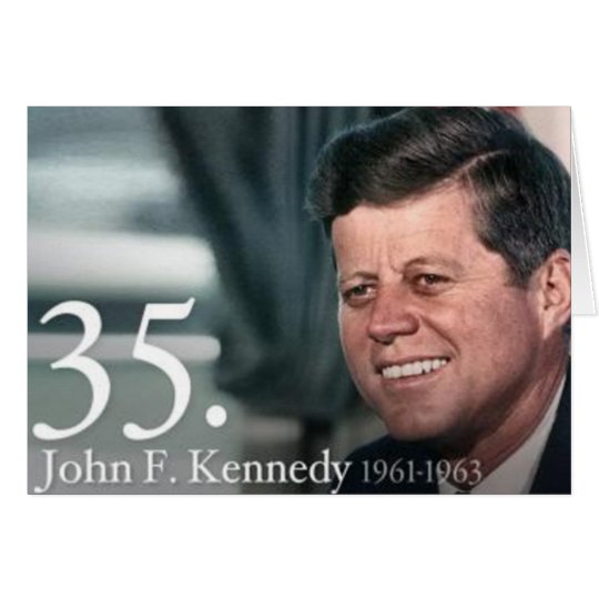 John F Kennedy Card