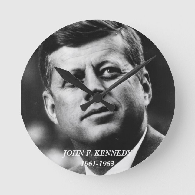 John F Kennedy clock (Front)