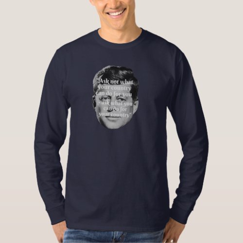 John F Kennedy _ Creative Political Design T_Shirt