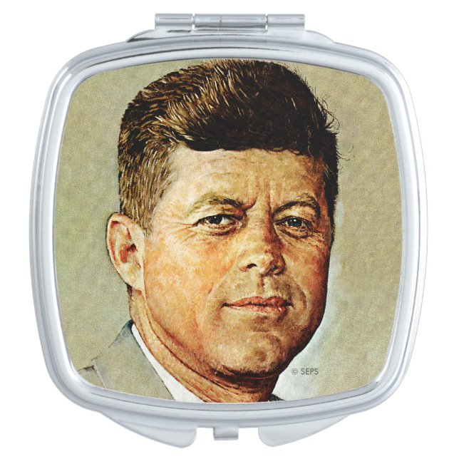 John F. Kennedy IN MEMORIAM 2 Makeup Mirror (Front)