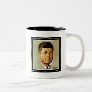 John F. Kennedy IN MEMORIAM 2 Two-Tone Coffee Mug