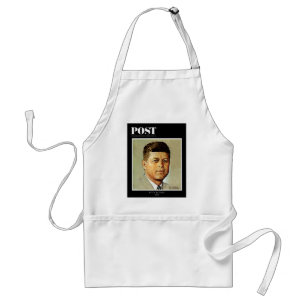 John F. Kennedy IN MEMORIAM Adult Apron