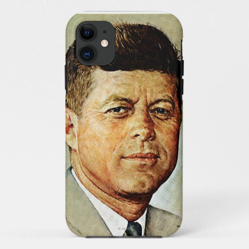 John F Kennedy IN MEMORIAM iPhone 11 Case