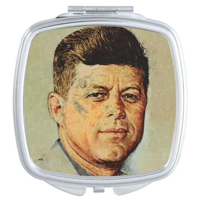 John F. Kennedy IN MEMORIAM Compact Mirror (Front)