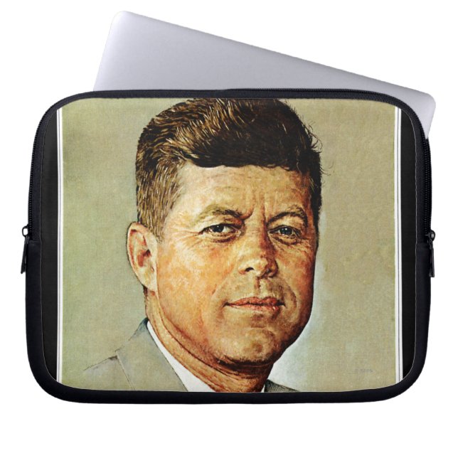 John F. Kennedy IN MEMORIAM Laptop Sleeve (Front)
