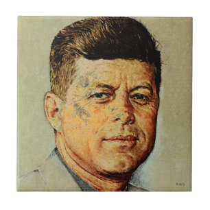 John F. Kennedy IN MEMORIAM Tile