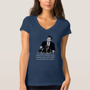 John F Kennedy Inaugural Address   JFK Design T-Shirt