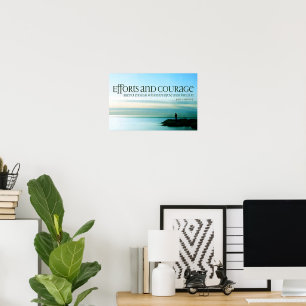John F. Kennedy Inspirational Quote "Purpose" Poster