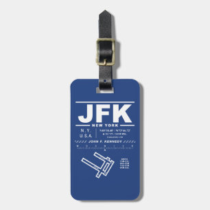 John F Kennedy Int'l Airport JFK Luggage Tag