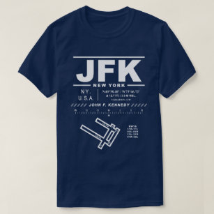 John F. Kennedy Int'l Airport JFK T-Shirt