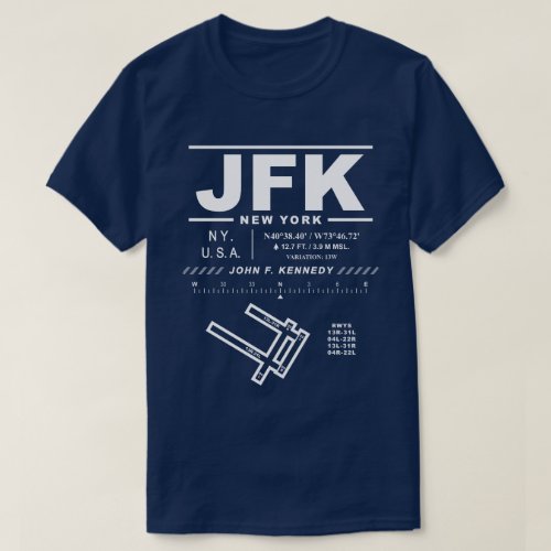 John F Kennedy Intl Airport JFK T_Shirt