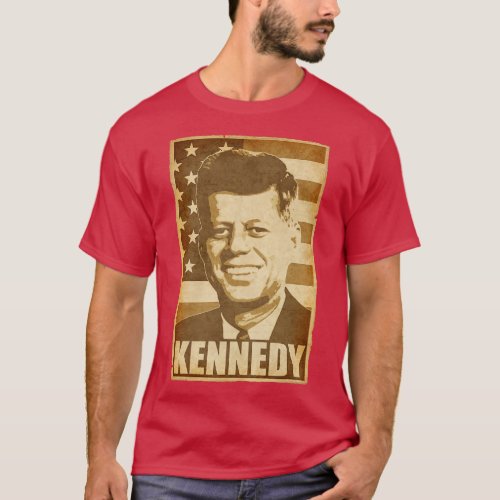 John F Kennedy JFK American Art T_Shirt