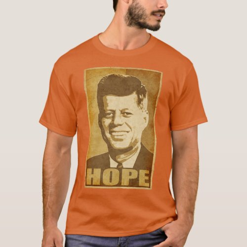 John F Kennedy JFK Hope Art T_Shirt
