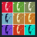 John F Kennedy/JFK  Pop Art Poster<br><div class="desc">Pop Art Design</div>