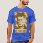 John F Kennedy JFK Retro Propaganda T-Shirt