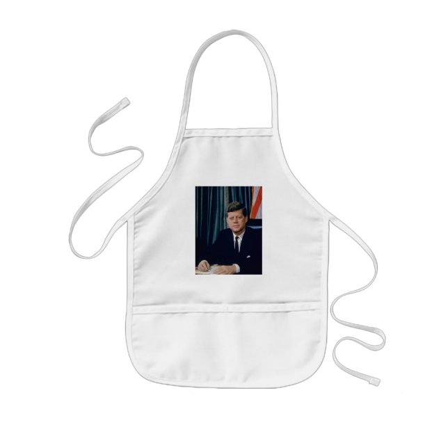 John F. Kennedy Kids' Apron (Front)