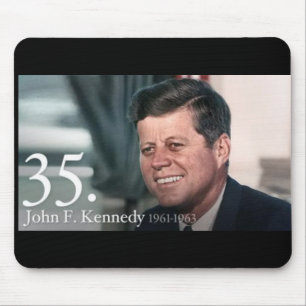 John F. Kennedy Mouse Pad