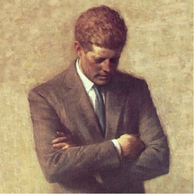 John F Kennedy Official Portrait Cutout (Front)
