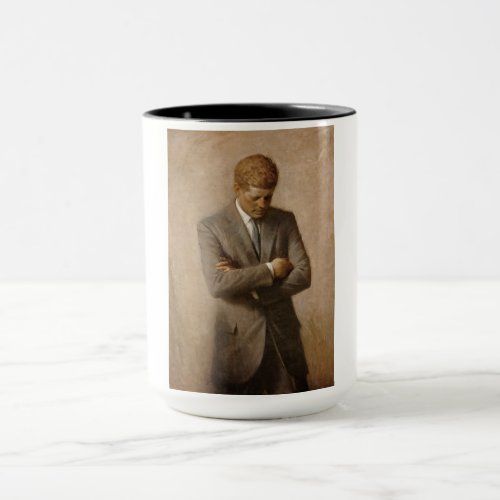 John F Kennedy Official Portrait Mug