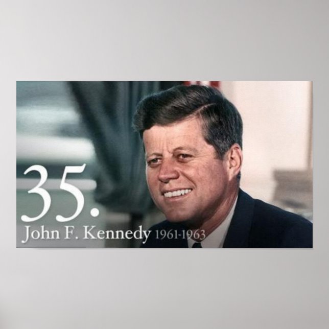 John F. Kennedy Poster (Front)