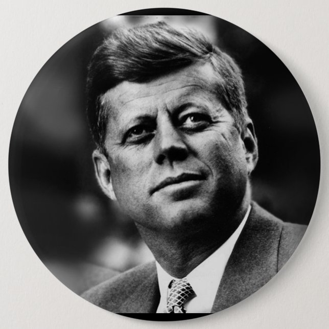 John F Kennedy President Button (Front)