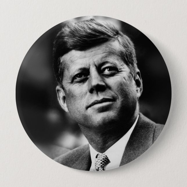 John F Kennedy President Button (Front)