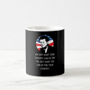 John F Kennedy Quote JFK Inauguration 2021 Gift Coffee Mug