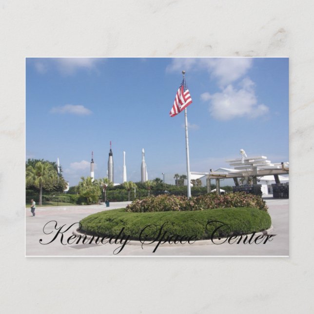 John F. Kennedy Space Center Postcard (Front)