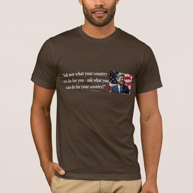 John F Kennedy T-Shirt (Front)