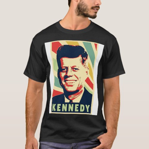 John F Kennedy Vintage Colors 1 T_Shirt