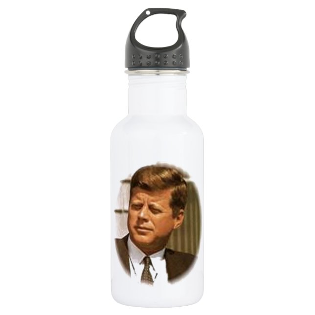 John F Kennedy Water Bottle (Front)