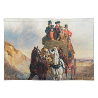 John Frederick Herring | Royal Mail Coach Cloth Placemat