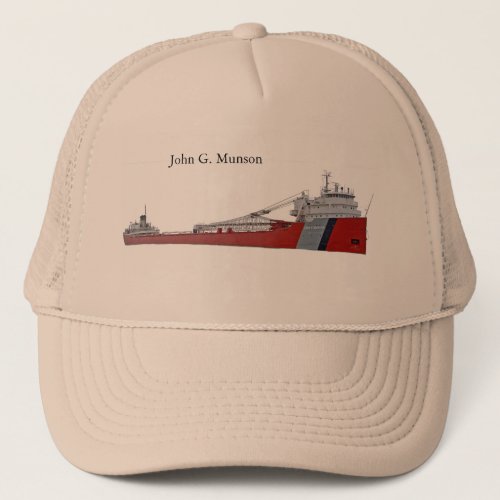 John G Munson trucker hat