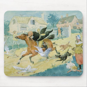 John Gilpin riding to Edmonton Mouse Pad