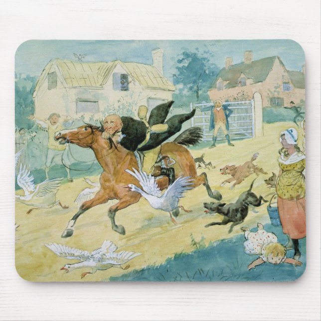 John Gilpin riding to Edmonton Mouse Pad (Front)