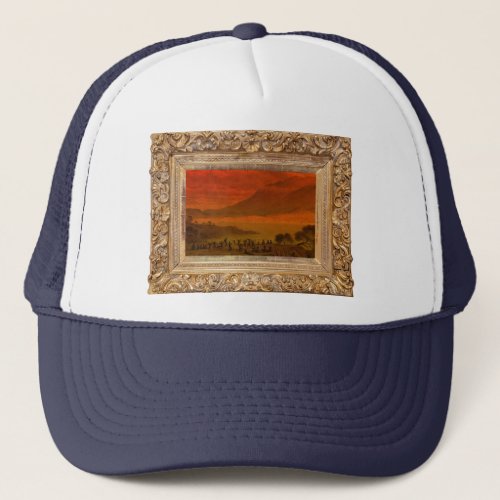 John Glover Van Diemens Land Tasmania Aboriginal Trucker Hat