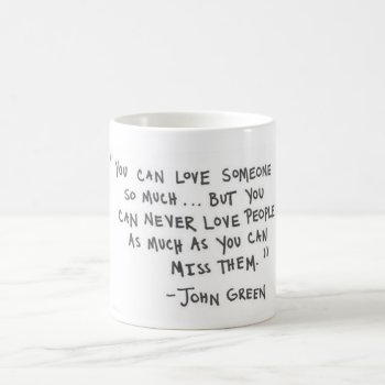 John Green The Fault In Our Stars Mug by Botuqueandco at Zazzle
