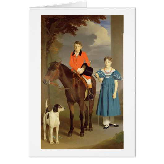 John Gubbins Newton and his Sister Mary, 1832-33 ( (Front)
