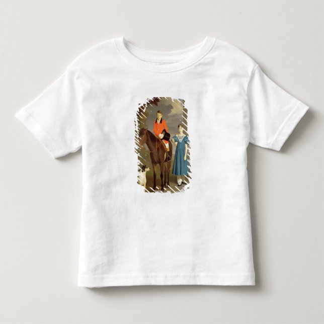John Gubbins Newton and his Sister Mary, 1832-33 ( Toddler T-shirt (Front)
