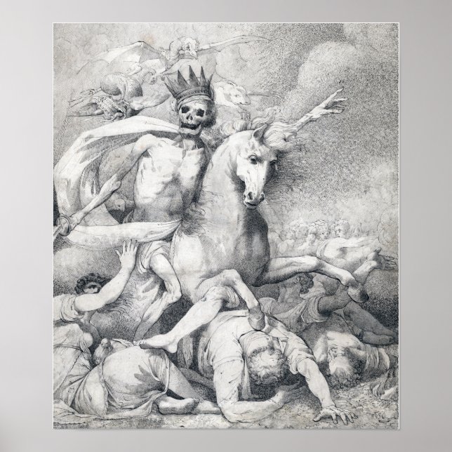 John Hamilton Mortimer Death on a Pale Horse Poster (Front)