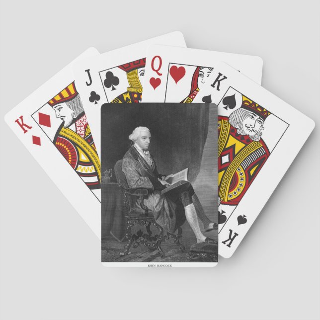 John Hancock Poker Cards (Back)